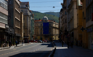 Foto: Dž.K. / Radiosarajevo.ba / Puste ulice Sarajeva