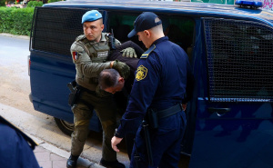 Foto: Dž.K. / Radiosarajevo.ba / Tarik Prusac doveden u Tužilaštvo