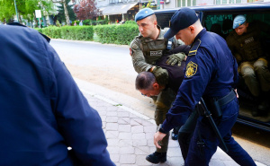 Foto: Dž.K. / Radiosarajevo.ba / Tarik Prusac doveden u Tužilaštvo