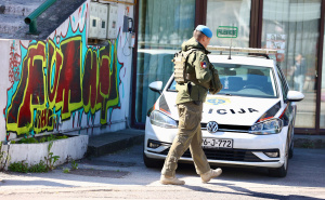Foto: Dž. K. / Radiosarajevo.ba / Policija u bivšoj Dobrovoljačkoj ulici