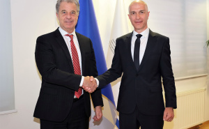 Foto: VSTV / Serge Brammertz u posjeti VSTV-u