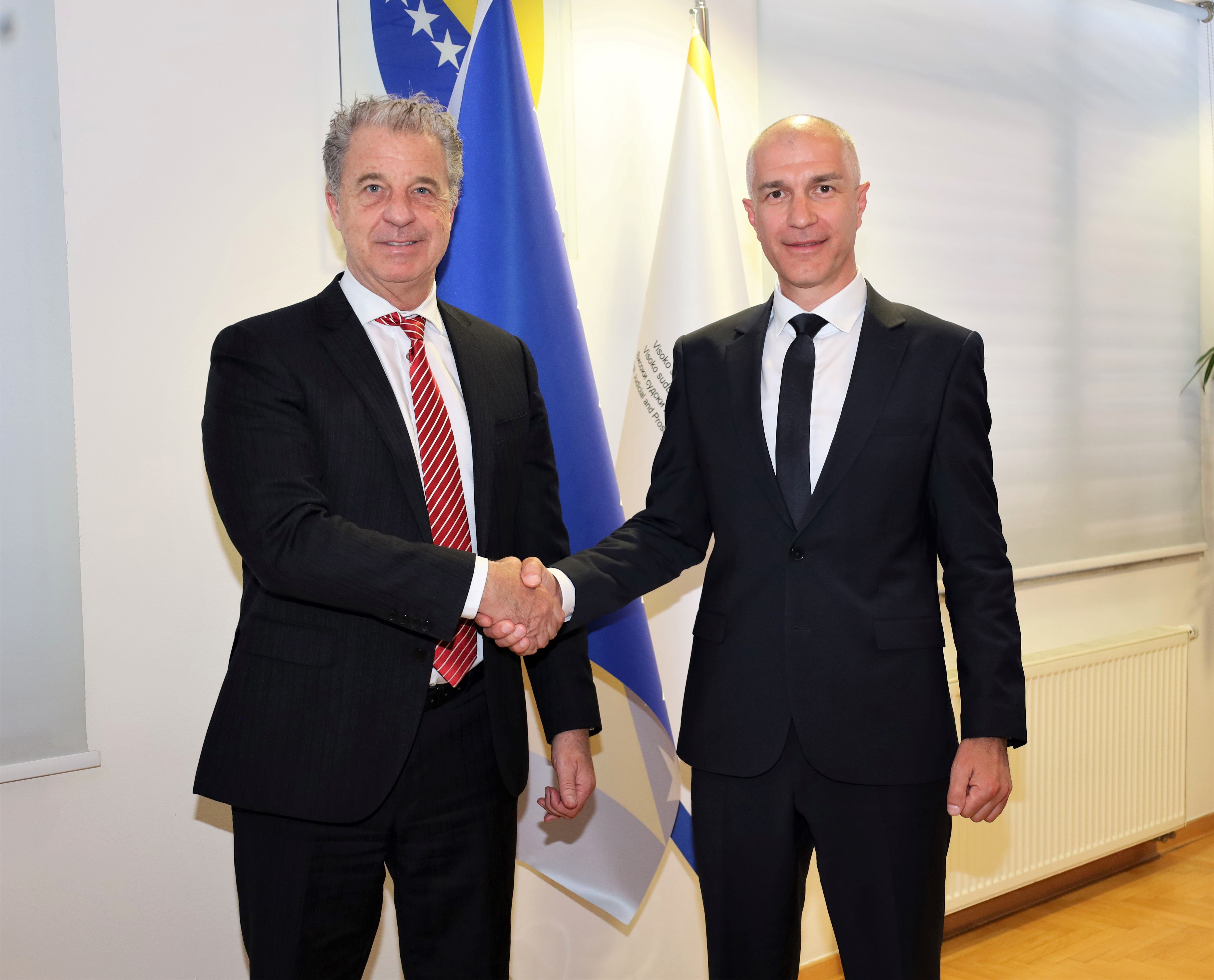 Serge Brammertz u posjeti VSTV-u