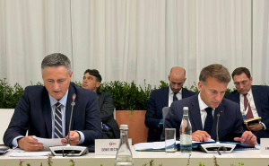 Foto: Kabinet Denisa Bećirovića / Denis Bećirović na samitu Europske političke zajednice