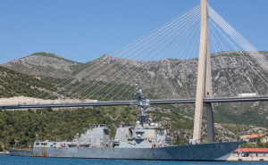 Foto: Grgo Jelavić/PIXSELL / Američki ratni brod u Dubrovniku