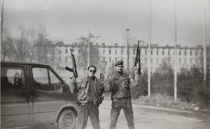Foto: Ustupljena fotografija / Boris Rajković (desno)