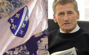 Foto: Kolaž / Enver Imamović o zastavi sa ljiljanima