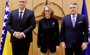 Foto: X / @DepSecGenNATO / Radmila Shekerinska sastala se s Predsjedništvom BiH
