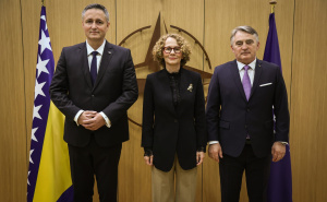 Foto: Kabinet Denisa Bećirovića / Predsjedništvo BiH u Briselu