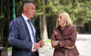 Foto: Vlada FBiH / Otvorenje paviljona sa speleopostavkom na Bijambarama