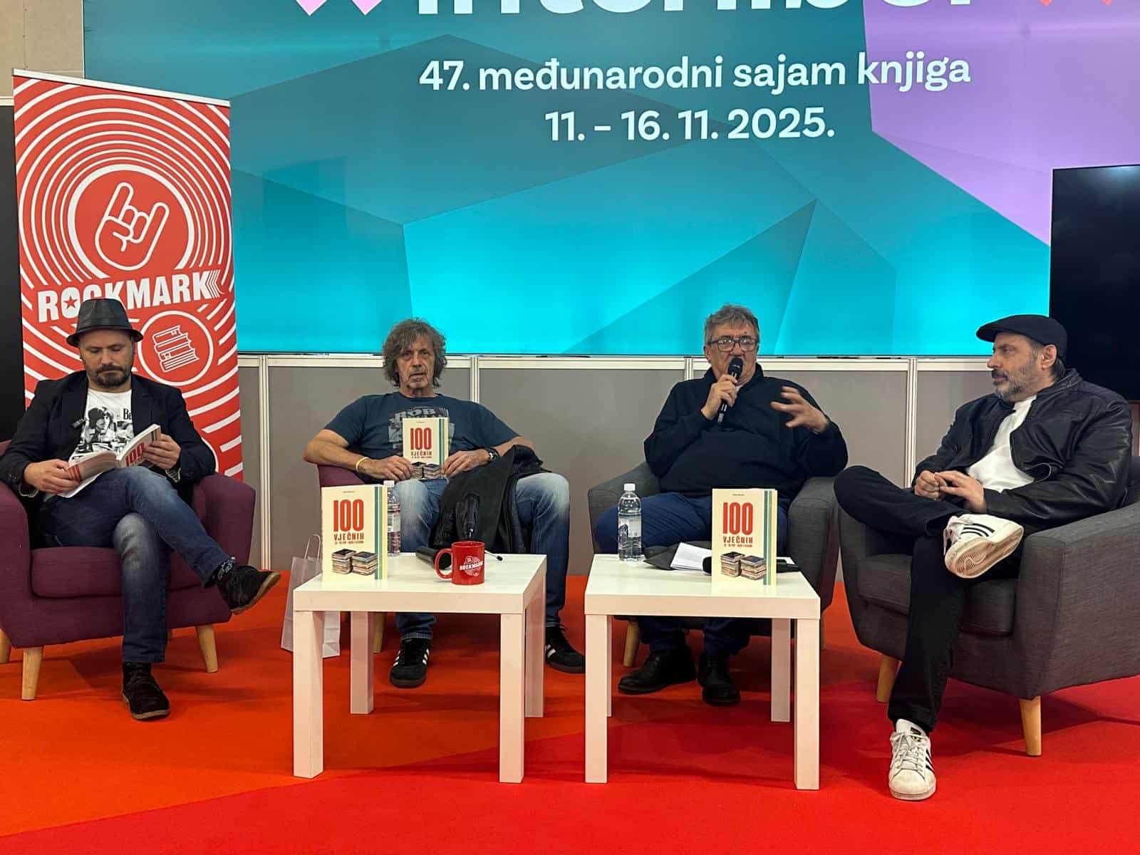 Josip Dujmović na promociji knjige 