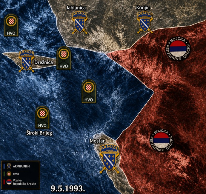 Na današnji dan 1993. godine HVO je napao Drežnicu u Mostaru