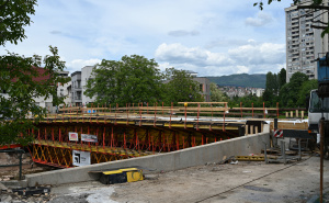 Foto: N. G. / Radiosarajevo.ba / Paper Bridge, uskoro još jedan urbani most u Sarajevu