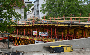 Foto: N. G. / Radiosarajevo.ba / Paper Bridge, uskoro još jedan urbani most u Sarajevu