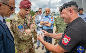 Foto: EUFOR / Komandant EUFOR-a u posjeti Banjoj Luci