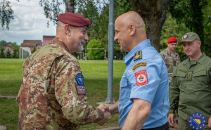 Foto: EUFOR / Komandant EUFOR-a u posjeti Banjoj Luci