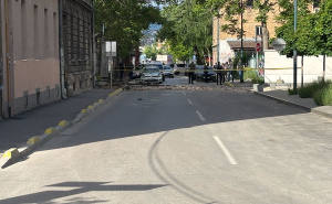 FOTO: Radiosarajevo.ba / Obrušeni zid u ulici Kotromanića, Sarajevo