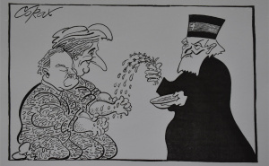 Faksimil / Coraxove karikature iz posebnog izdanja Republike - Građanski BUKVAR