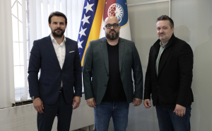 Foto: Općina Ilidža / Nermin Muzur, Adnan Šteta i Selmir Kovač