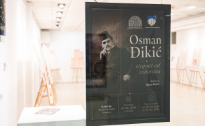 Foto: Dž. K. / Radiosarajevo.ba / Otvorena izložba "110 godina od smrti Osmana Đikića"