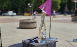 Foto: Caportal.net / UEFA trofej stigao u BiH