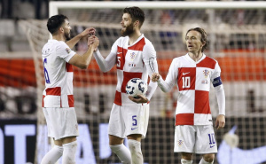 Foto: EPA - EFE / Reprezentativci Hrvatske