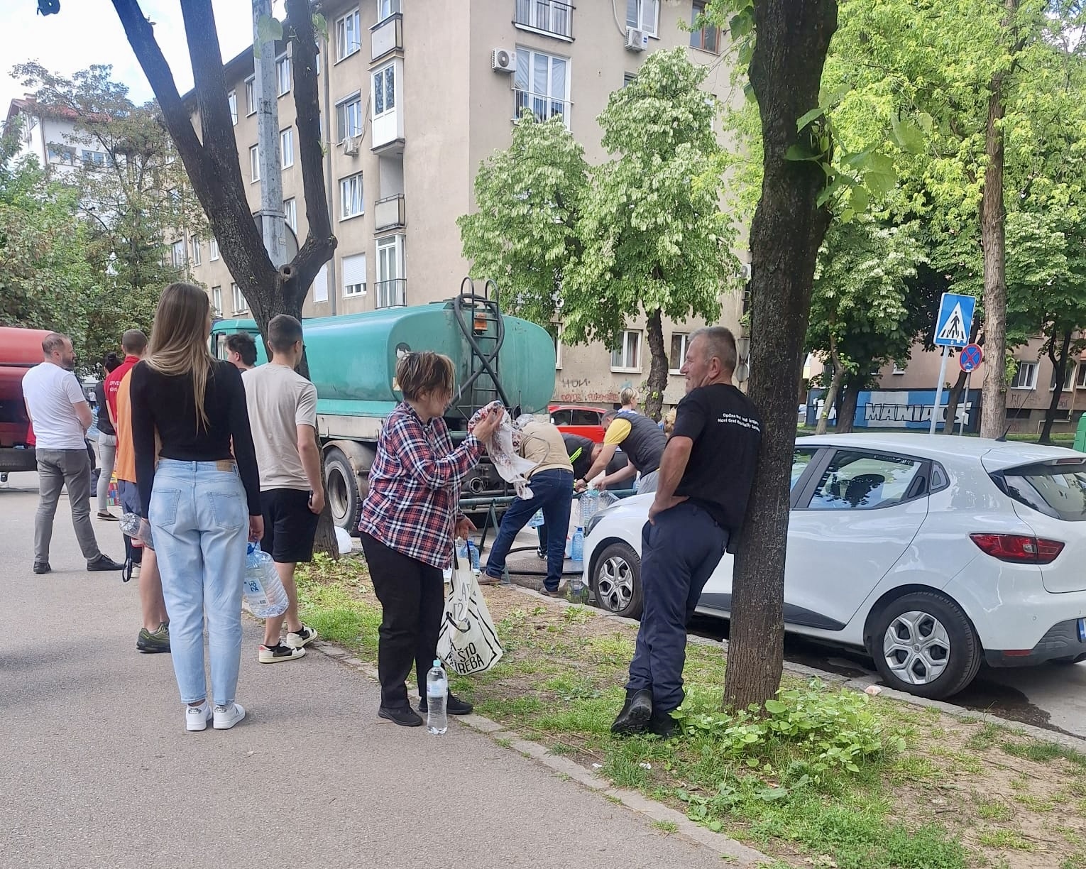 Red kod cisterne za pitku vodu