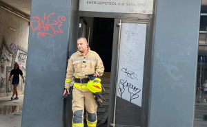 Foto: Radiosarajevo.ba / Pripadnici PVB Kantona Sarajevo na terenu