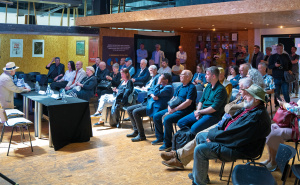 Foto: Festival Metamorfoza / Otvorena izložba i održan panel: „Metamorfoza urbanog prostora Centra Skenderija“