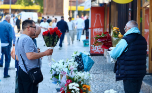 Foto: Dž.K. / Radiosarajevo.ba / Bajramsko jutro na Baščaršiji