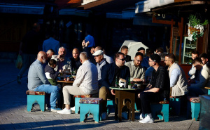 Foto: Dž.K. / Radiosarajevo.ba / Bajramsko jutro na Baščaršiji