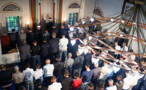Foto: Kabinet Denisa Bećirovića / Denis Bećirović bajramsko jutro proveo u Banjoj Luci