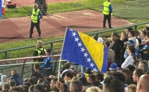 Foto: Ambasada SAD / Atmosfera na stadionu iz objektiva Daniela Koskija