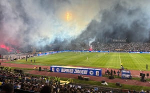 Foto: Ambasada SAD / Atmosfera na stadionu iz objektiva Daniela Koskija