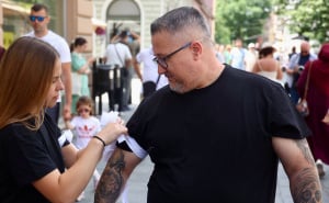 Foto: Dž.K. / Radiosarajevo.ba / Dan bijelih traka obilježen u Sarajevu
