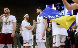 Foto: Dž.K. / Radiosarajevo.ba / Slavlje KK Bosna