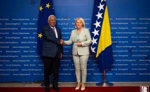 Foto: VMBiH / Borjana Krišto i Antonio Costa