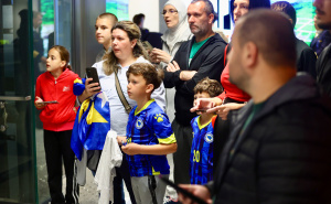 FOTO: Radiosarajevo.ba / Zmajevi ispraćeni na Mundijal