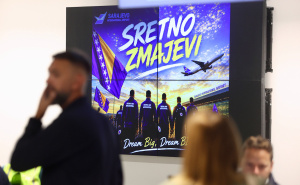 FOTO: Radiosarajevo.ba / Zmajevi ispraćeni na Mundijal
