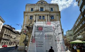 Foto: Sarajevo.ba / Radovi na održavanju spomenika Vječna vatra