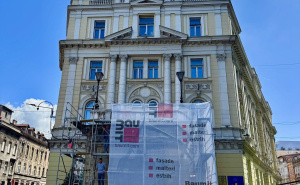 Foto: Sarajevo.ba / Radovi na održavanju spomenika Vječna vatra