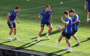 Foto: NS BiH / Trening Zmajeva u St. Louisu