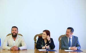 Foto: Dž.K. / Radiosarajevo.ba / UNSA i Akademija scenskih umjetnosti potpisale sporazum