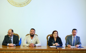 Foto: Dž.K. / Radiosarajevo.ba / UNSA i Akademija scenskih umjetnosti potpisale sporazum