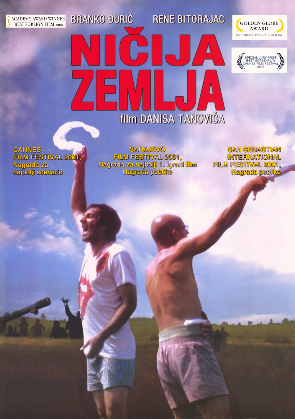 Plakat za film 'Ničija zemlja'