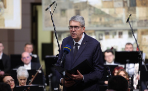 Foto: Dž.K. / Radiosarajevo.ba / Svečani koncert Sarajevske filharmonije povodom obilježavanja 130 godina od otvorenja Gradske vijećnice