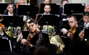 Foto: Dž.K. / Radiosarajevo.ba / Svečani koncert Sarajevske filharmonije povodom obilježavanja 130 godina od otvorenja Gradske vijećnice