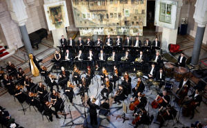 Foto: Dž.K. / Radiosarajevo.ba / Svečani koncert Sarajevske filharmonije povodom obilježavanja 130 godina od otvorenja Gradske vijećnice