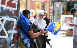 Foto: N. G. / Radiosarajevo.ba / Fudbalska atmosfera u Sarajevu