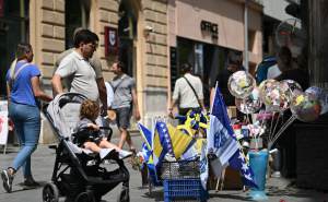 Foto: N. G. / Radiosarajevo.ba / Fudbalska atmosfera u Sarajevu
