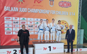 Foto: Judo Zona / Dva balkanska srebra za svjetlu budućnost bh. džuda